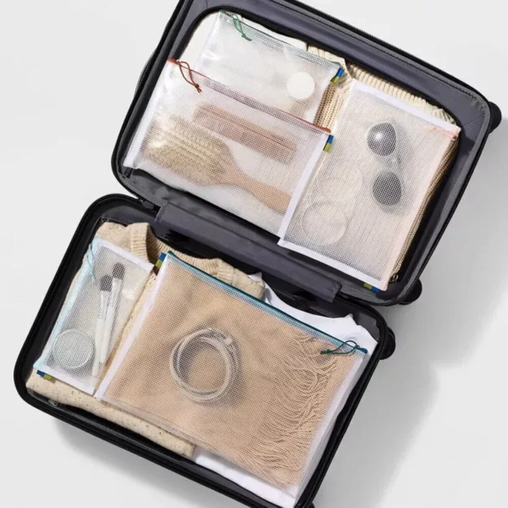 5pc Clear Open Story Reusable Storage Bags  New